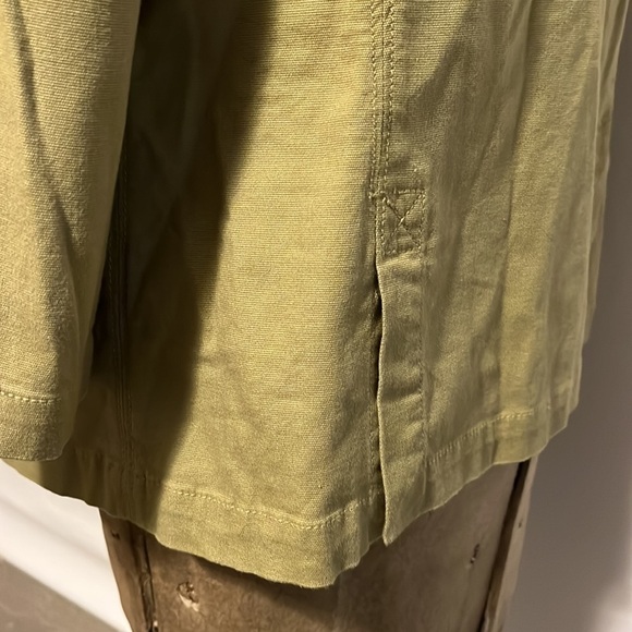 EILEEN FISHER ORGANIC COTTON BLAZER MEDIUM - Picture 7 of 12